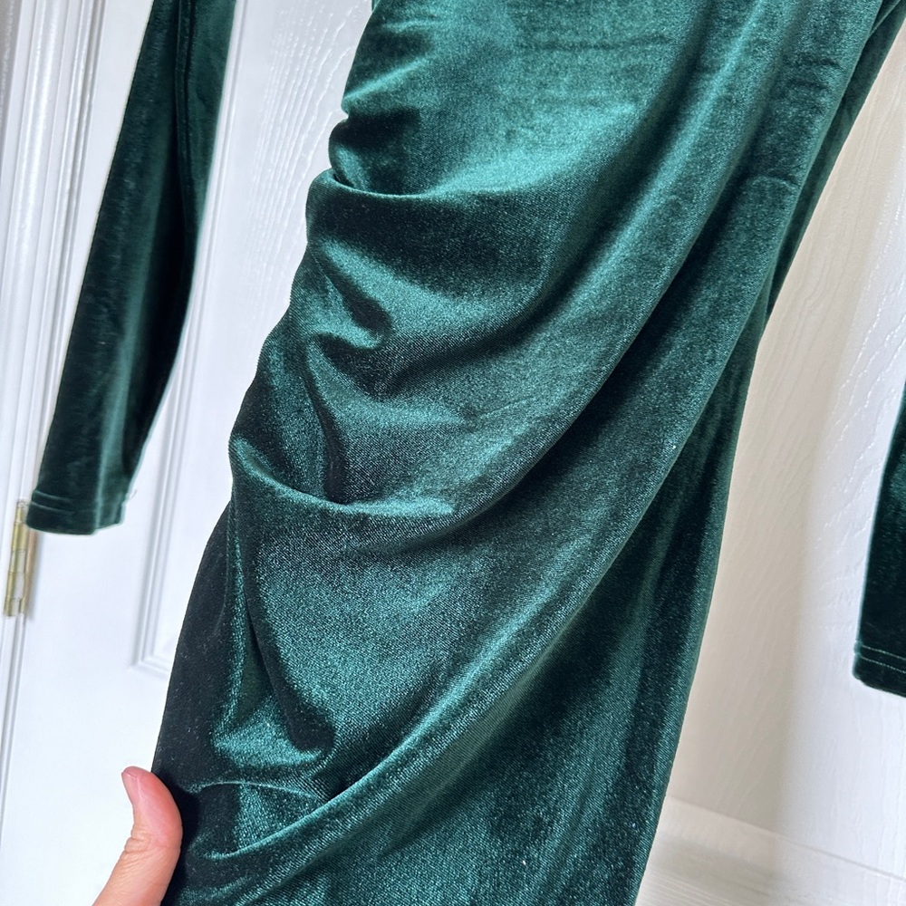 Guberry Dark green dress - Picture 3 of 4